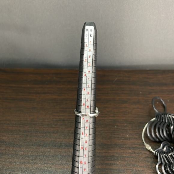 925 silver panther ring bedazzled green eyes - Picture 7 of 8